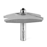 Amana Tool 54117 Carbide Tipped Traditional Raised Panel 15 Deg x 1-7/16 Angle x 3-3/8 Dia x 1/2 x 1/2 Inch Shank